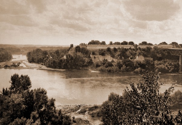 Minnesota, Mississippi River at Winona, Rivers, Bridges, United States, Mississippi River, United