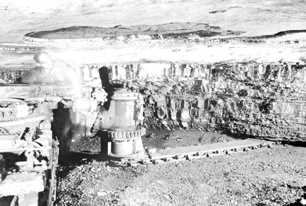 No location. [Mining equipment.], 1936, Lewis Hine, 1874 - 1940, was an American photographer, who