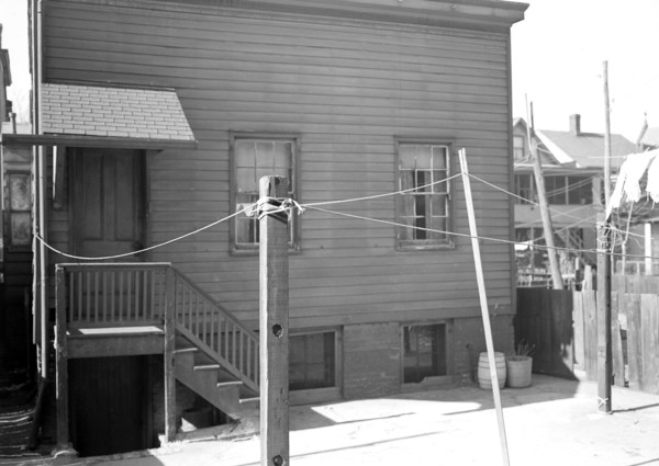 Paterson, New Jersey - Textiles. Home of silk workers in rear (inner) court off Sealey St. (very