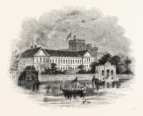 York House, London, England, engraving 19th century, Britain, UK