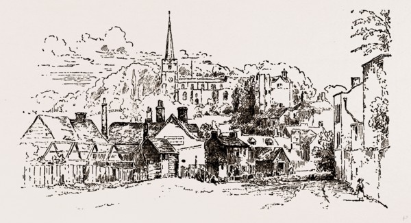 HARROW, from a Pencil Sketch taken in 1817, UK