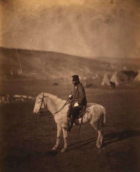 Captain W.H. Seymour, 68th Light Infantry, Crimean War, 1853-1856, Roger Fenton historic war