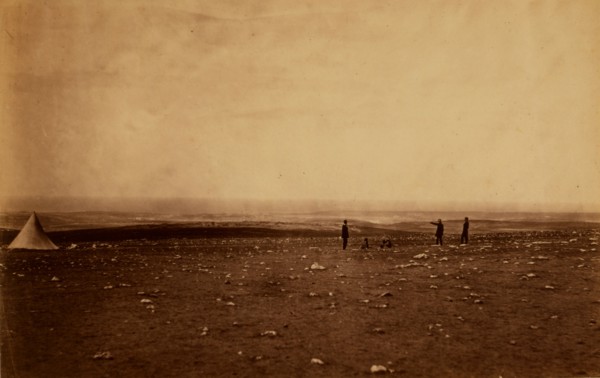 Sebastopol from the front of Cathcart's Hill, Crimean War, 1853-1856, Roger Fenton historic war