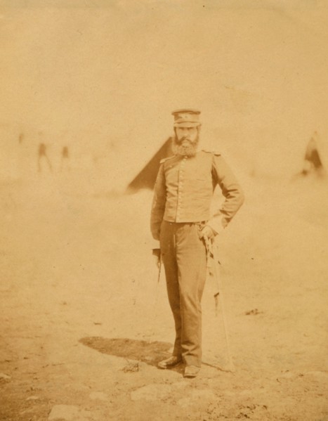 Major Radcliffe, 5th Dragoon Guards, Crimean War, 1853-1856, Roger Fenton historic war campaign