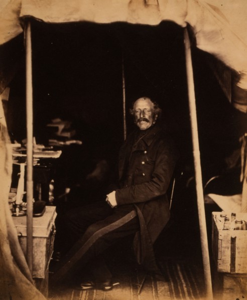 Lieutenant General Pennefather, C.B., Crimean War, 1853-1856, Roger Fenton historic war campaign