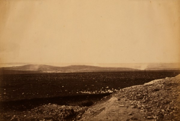 The Mamelon & the Malakof from the front of the mortar batteries, Crimean War, 1853-1856, Roger