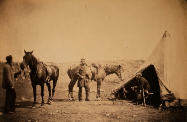 Officers of the 90th [i.e., 38th] Regiment (Captain Hume and Captain Snodgrass), Crimean War,