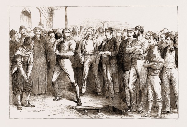 BRITISH ATHLETIC SPORTS AT ALEXANDRIA, EGYPT, 1876