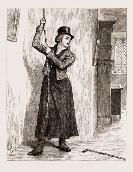 CRIPPS THE CARRIER, BY R.D. BLACKMORE, 1876. At the head of the staircase he turned, and remembered