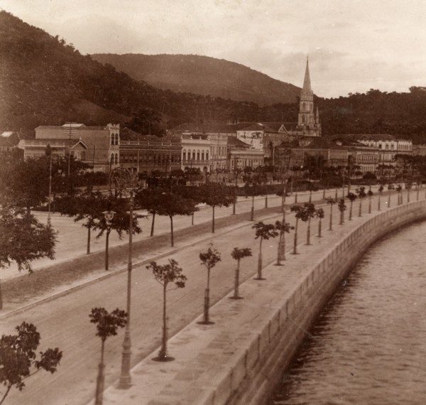 Rio de Janeiro, Brazil, 5 mile quay, Vintage photography