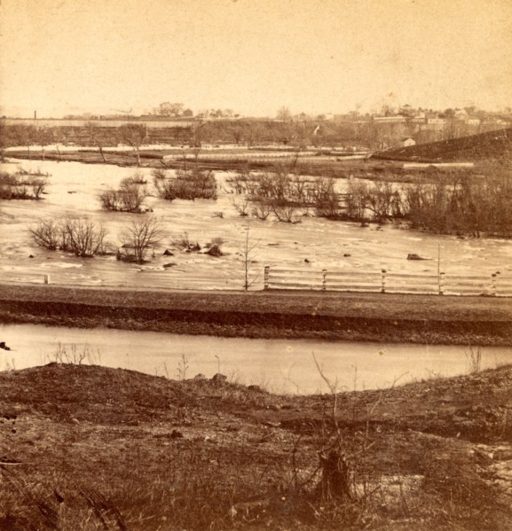 Belle Island, James River, USA, US, Vintage photography