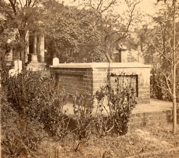 View of John C. Calhoun's Tomb, Charleston, S.C., USA, US, Vintage photography