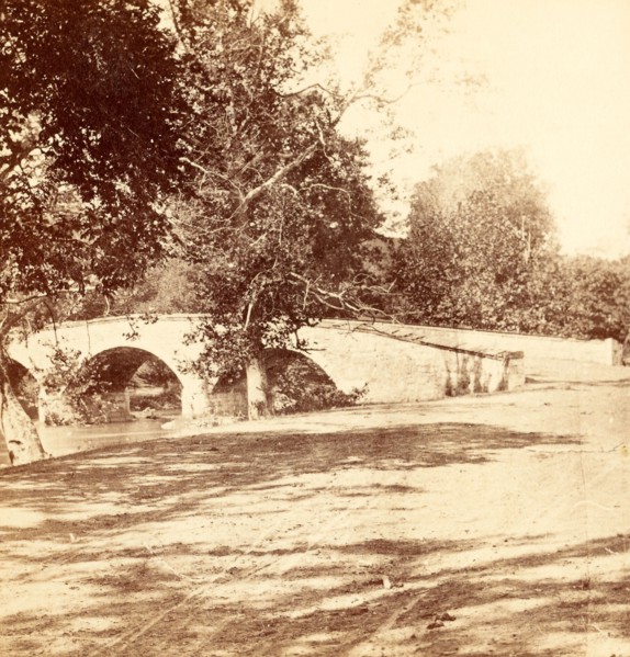 Burnside Bridge, Antietam, Sept., 1862, US, USA, America, Vintage photography