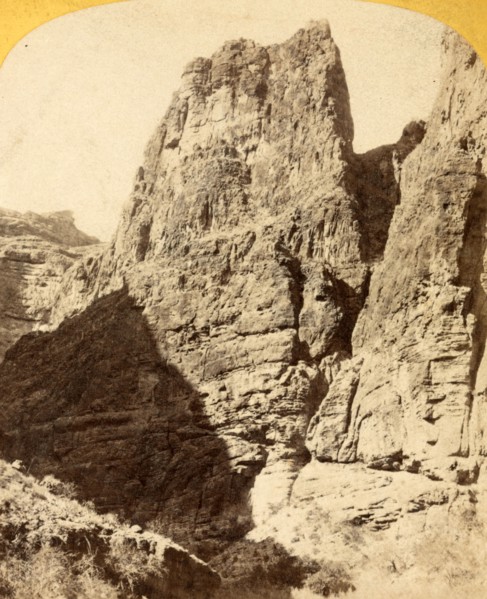 Jacob's Pool, Colorado Basin, US, USA, America, Vintage photography