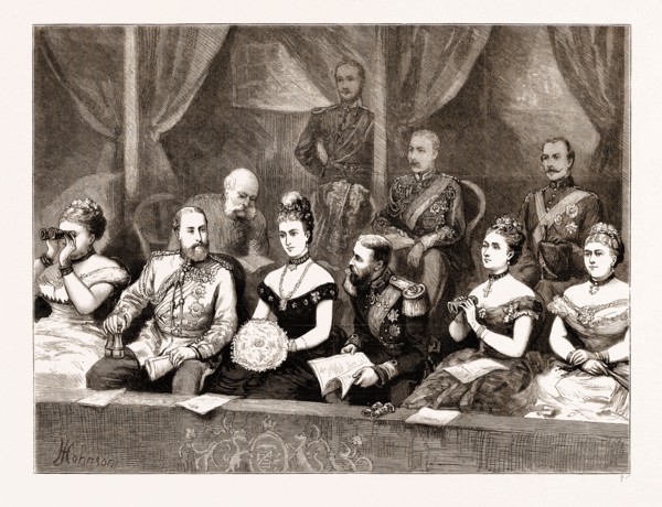 CONGRATULATORY CONCERT TO THE PRINCE OF WALES AT THE ROYAL ALBERT HALL, LONDON, UK, 1876: THE STATE