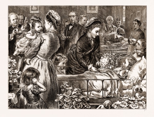 HOSPITAL SUNDAY: RE-OPENING OF THE VICTORIA HOSPITAL FOR SICK CHILDREN, CHELSEA, BY H.R.H. THE