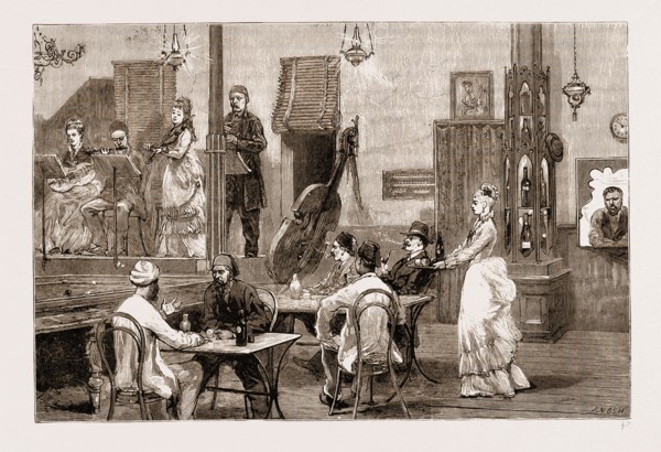 A "CAFE CHANTANT" AT ISMAILIA, PAKISTAN, 1876