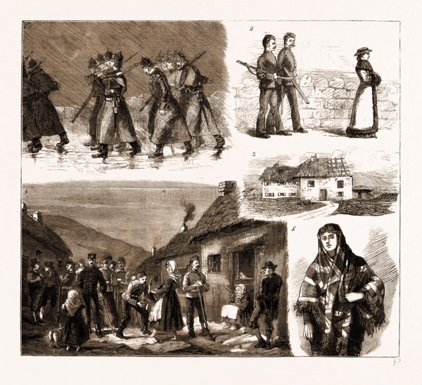 FLY LEAVES FROM THE POCKET-BOOK OF A SOLDIER IN IRELAND: WITH A DETACHMENT ON THE WEST COAST, 1883: