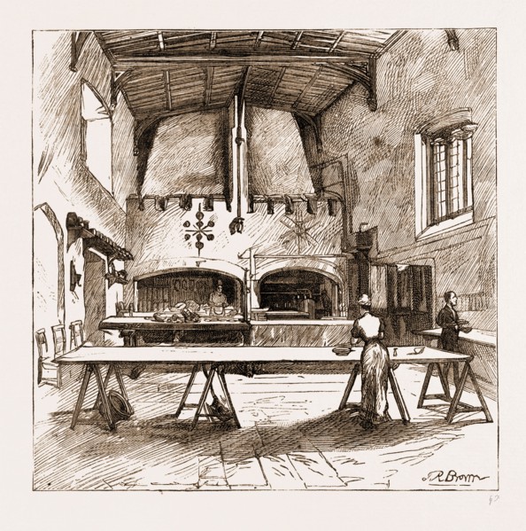 THE KITCHEN, DURHAM UNIVERSITY, UK, 1883