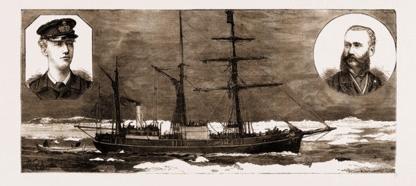 THE DANISH NORT-POLAR EXPEDITION: THE "DJIMPHNA", 1883; LIEUTENANT HOVGAARD, The Commander of the