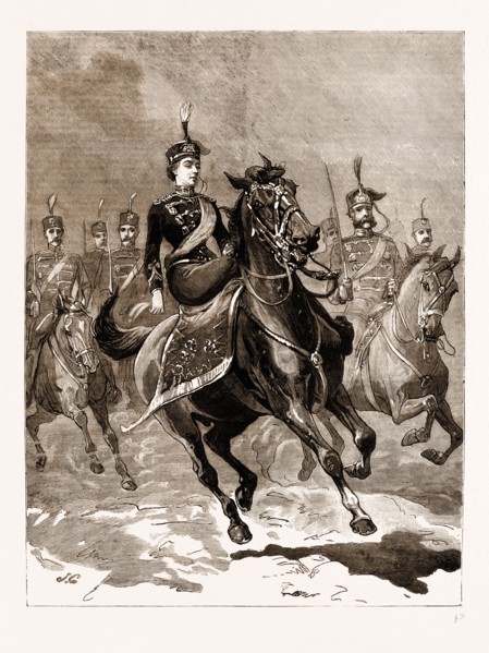 THE SILVER WEDDING OF THE IMPERIAL PRINCE AND PRINCESS OF GERMANY, 1883: THE IMPERIAL PRINCESS AT