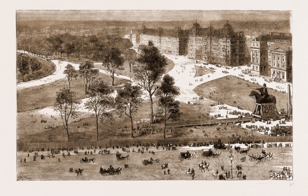 THE IMPROVEMENTS AT HYDE PARK CORNER, AND THE REMOVAL OF THE STATUE OF THE DUKE OF WELLINGTON,