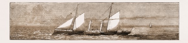 H.M. DESPATCH-BOAT "LIVELY," WRECKED WHILE CONVEYING THE CROFTERS COMMISSION FROM NESS TO