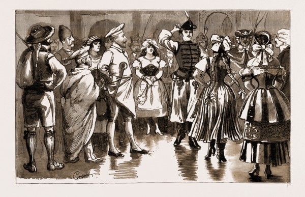 THE PRINCE OF WALES AT BADEN-BADEN, THE JUBILEE OF THE INTERNATIONAL CLUB: THE COSTUME BALL GIVEN