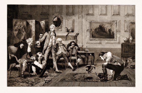 "THE RULING PASSION", FROM THE PAINTING BY LASLETT J. POTT, EXHIBITED AT THE ROYAL ACADEMY, UK,