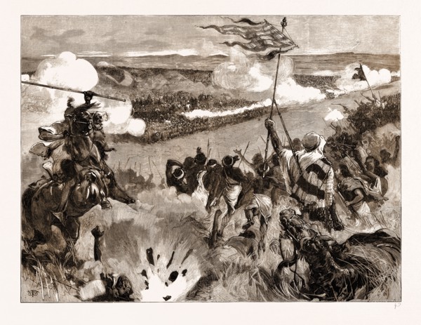 THE SUDAN EXPEDITION: THE BATTLE OF ASSALIA BETWEEN THE EGYPTIAN TROOPS AND THE FORCES OF THE