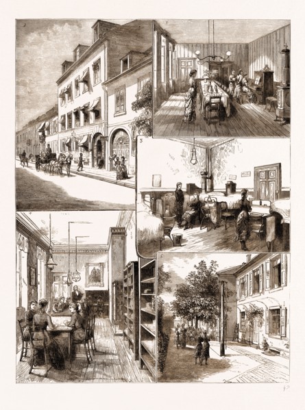 THE VICTORIA SCHOOL FOR GIRLS, CARLSRUHE, UNDER THE DIRECTION OF H.R.H. THE GRAND DUCHESS OF BADEN,
