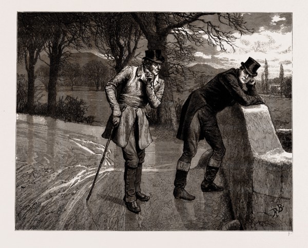 THE MAYOR OF CASTERBRIDGE, DRAWN BY ROBERT BARNES, WRITTEN BY THOMAS HARDY, 1886; "Henchard turned
