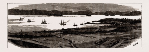 THE DIFFICULTY BETWEEN TURKEY AND GREECE: THE FOREIGN AMBASSADORS AT ATHENS LEAVING THE PIRAEUS,