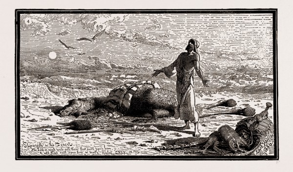 ILLUSTRATIONS FROM THE CATALOGUE OF THE ROYAL SOCIETY OF PAINTERS IN WATER COLOURS, 1886: SHIPWRECK