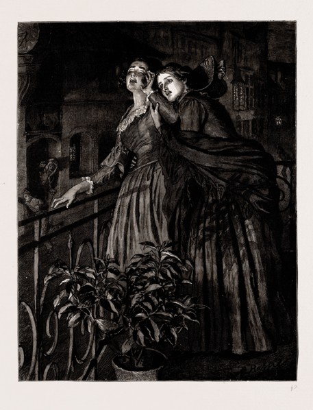 THE MAYOR OF CASTERBRIDGE, DRAWN BY ROBERT BARNES, WRITTEN BY THOMAS HARDY, 1886; "Lucetta's eyes