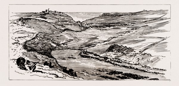 THE VOLUNTEER MANOEUVRES AT DOVER, UK, 1886: THE MARCH PAST