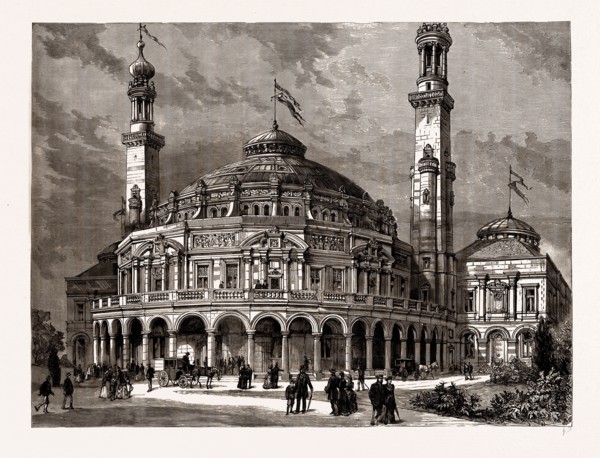 THE PEOPLE'S PALACE FOR EAST LONDON, THE FOUNDATION STONE OF WHICH IS TO BE LAID BY THE PRINCE AND