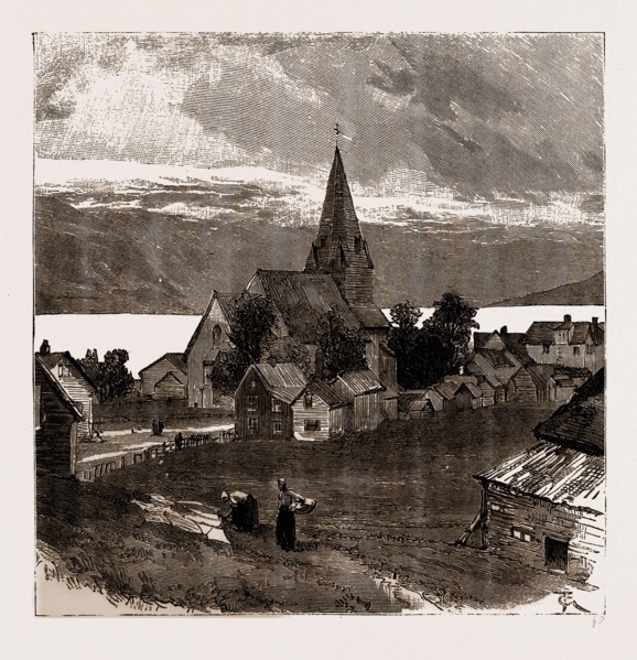 VOSSEVANGEN, NORWAY, 1886