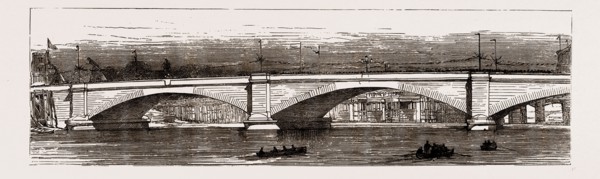 OPENING OF THE NEW BRIDGE OVER THE THAMES AT PUTNEY BY THE PRINCE AND PRINCESS OF WALES, LONDON,