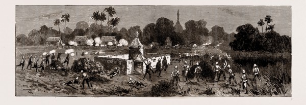 THE EXPEDITION TO UPPER BURMA, 1886: THE STORMING OF ZEEDAW BY THE ROYAL WELSH FUSILIERS