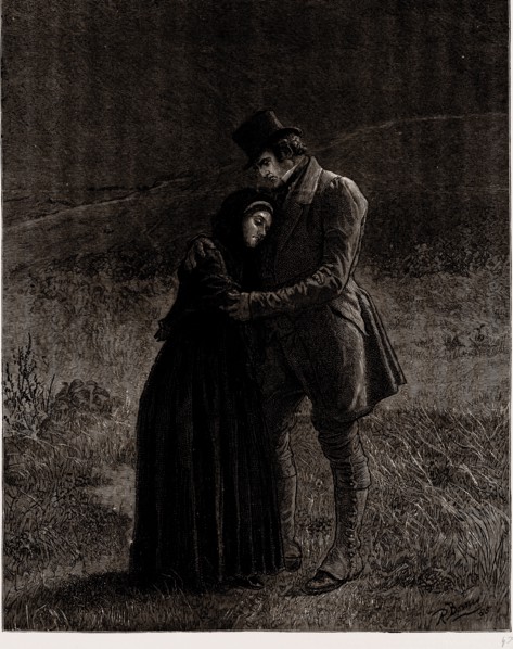 THE MAYOR OF CASTERBRIDGE, DRAWN BY ROBERT BARNES, WRITTEN BY THOMAS HARDY, 1883; "I don't drink