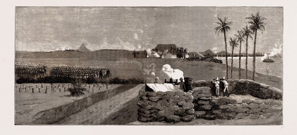 WITH THE NILE FRONTIER FIELD FORCE, ATTACK ON THE REBELS AT KOSHEY AND GINISS, 1886: Wire