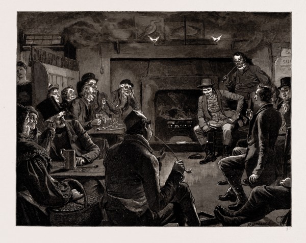 THE MAYOR OF CASTERBRIDGE, DRAWN BY ROBERT BARNES, WRITTEN BY THOMAS HARDY, 1886; "Young Farfrae