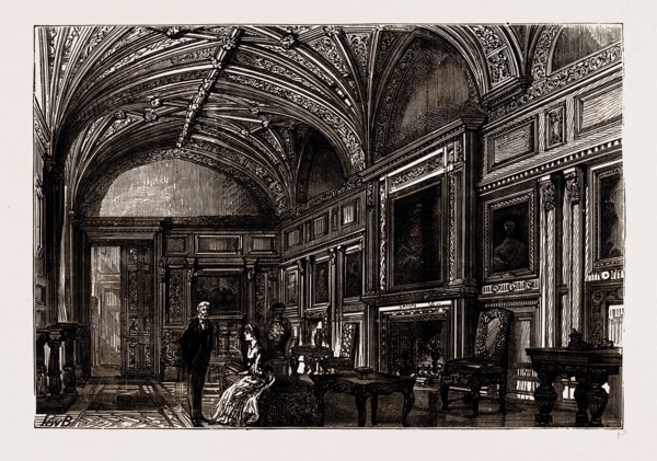 EATON HALL: ANTE-DINING ROOM, UK, 1886