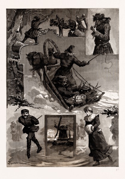 WINTER SKETCHES IN SOUTH RUSSIA, 1886