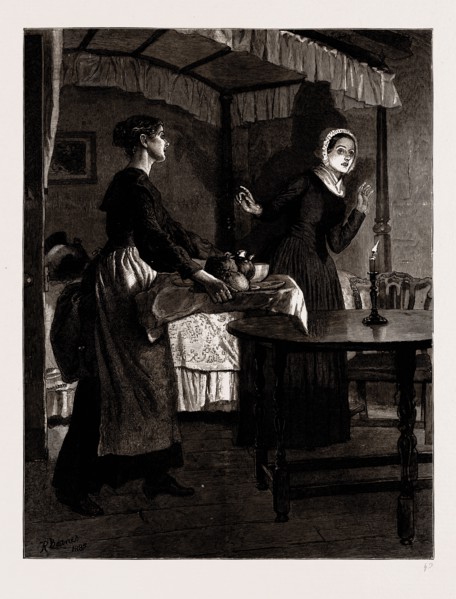 THE MAYOR OF CASTERBRIDGE, DRAWN BY ROBERT BARNES, WRITTEN BY THOMAS HARDY, 1886; "Her mother