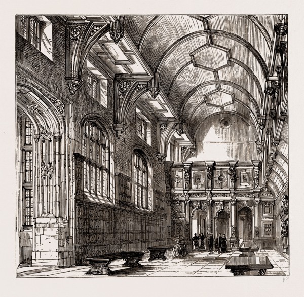 THE THREATENED DEMOLITION OF THE CHARTERHOUSE, 1886: THE HALL