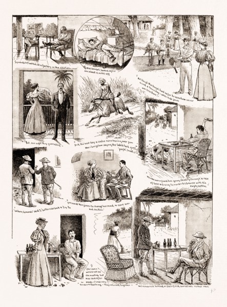"HOW WE SAVED MAcDOUGALL'S LIFE": A STORY OF AN INDIAN HILL STATION, 1897; 1. Symonds and I worked