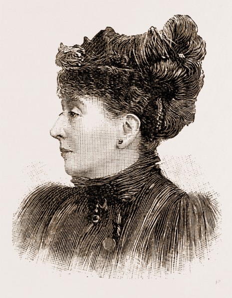 THE LATE LADY LAWSON Photo by Elliott and Fry, Baker Street