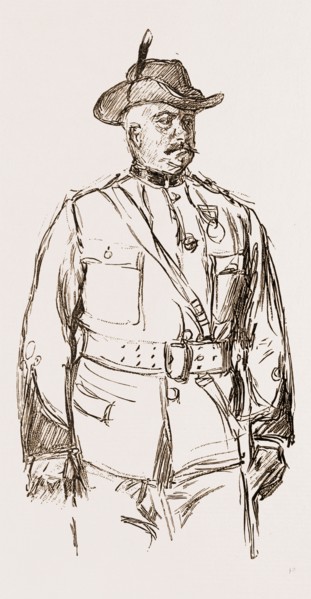 A SERGEANT AND A PRIVATE, NEW ZEALAND MOUNTED